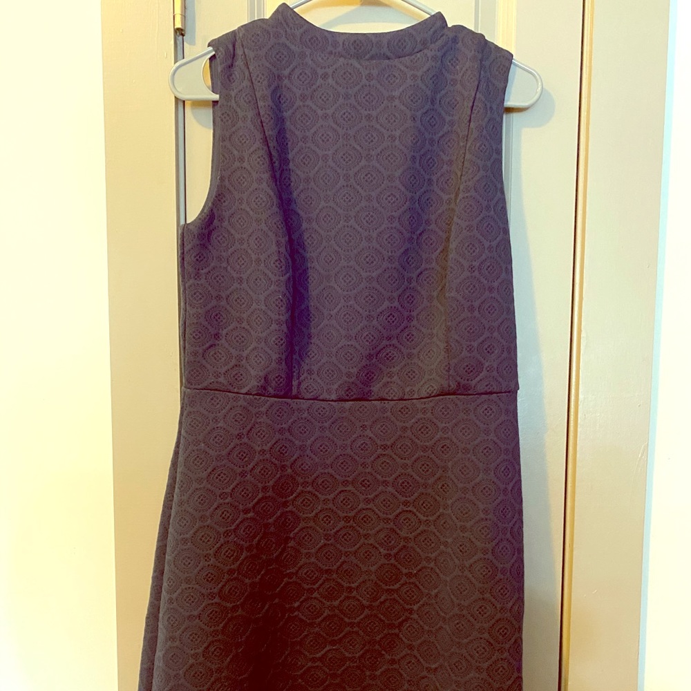 Loft navy blue dress